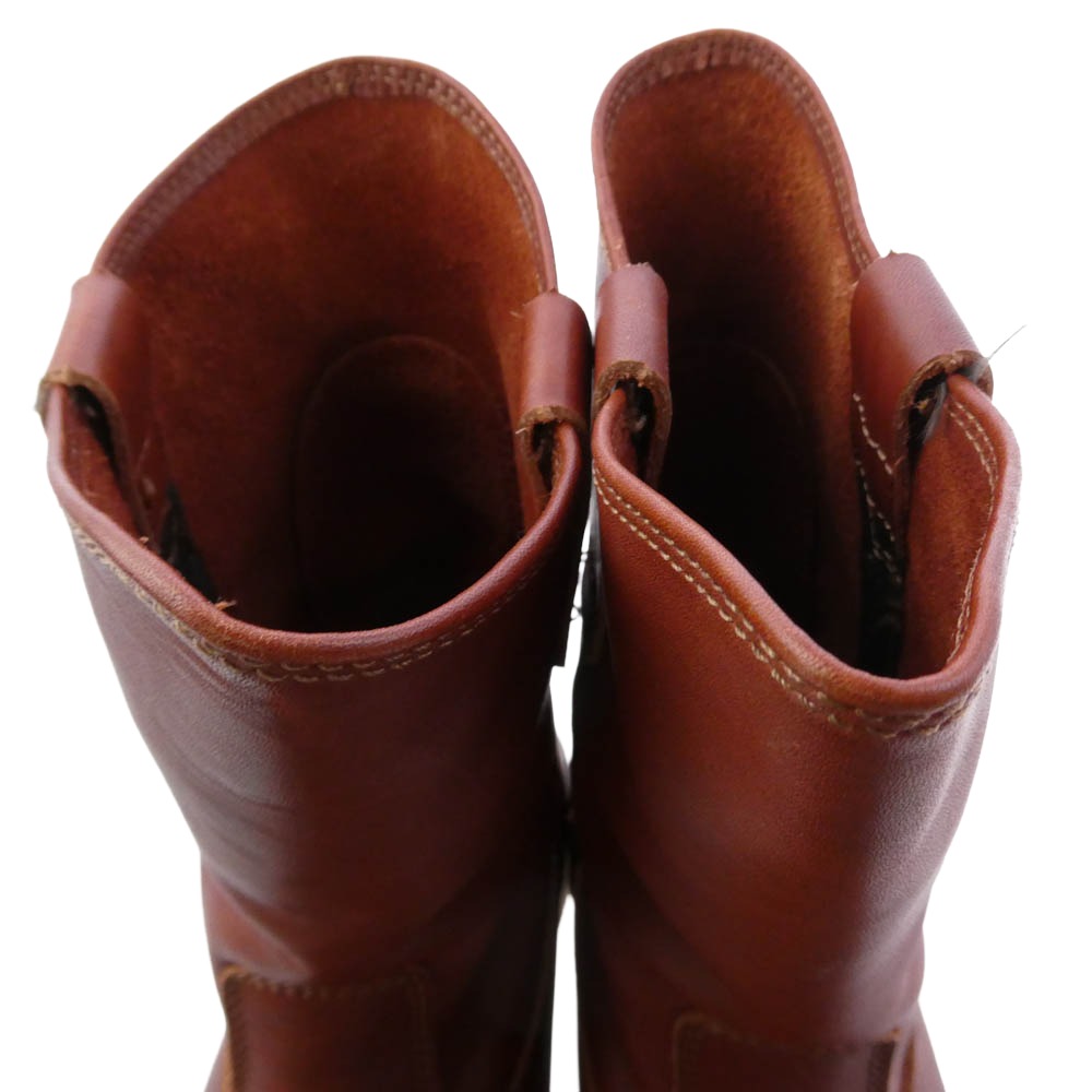 schott ショット WELLINGTON BOOTS ウェリントン ペコス ブーツ ブラウン系 27.5cm【中古】