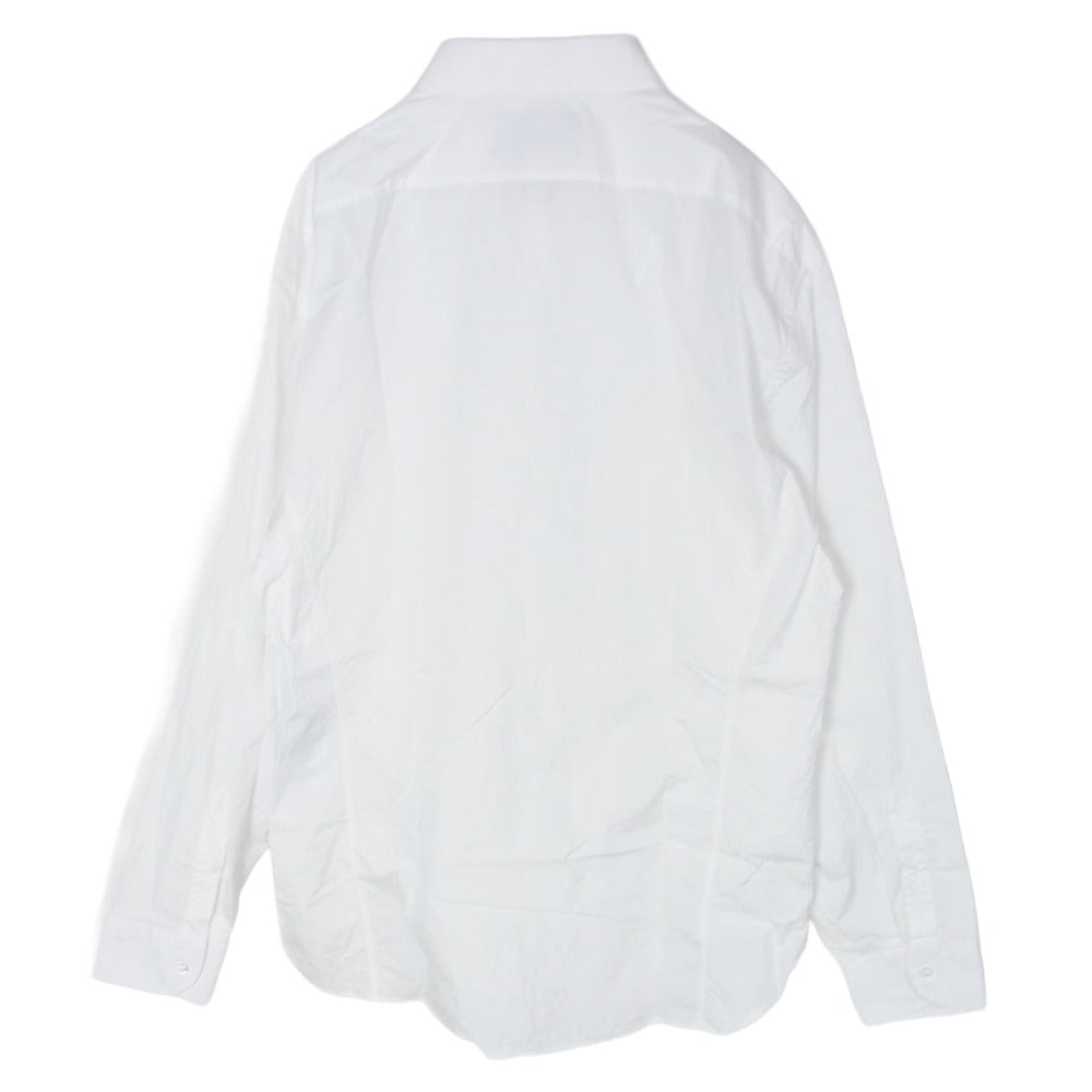 GUCCI グッチ 699561 ZAIFQ Monogram GG Shirt GG総柄 コットン 長袖 シャツ ホワイト系 17++【中古】