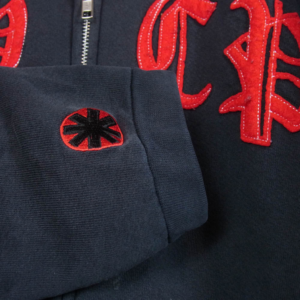 ヴィンテージ 90s 00s RED HOT CHILI PEPPERS RHCP レッドホットチリペッパーズ ジップ パーカー alstyle apparel ブラック系 L【中古】