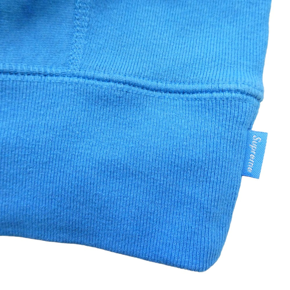 Supreme シュプリーム 25AW Box Logo Hooded Sweatshirt Cyan ボックスロゴ フーデッド スウェットシャツ プルオーバー パーカー ライトブルー系 L【中古】