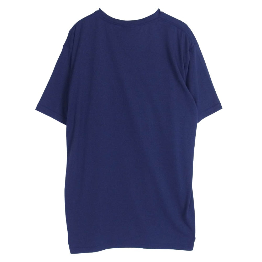 F.C.R.B. エフシーアールビー FCRB-210033 POLARTEC POWER DRY AUTHENTIC LOGO TEE ポーラテック パウダードライ ロゴ Tシャツ ネイビー系 L【中古】
