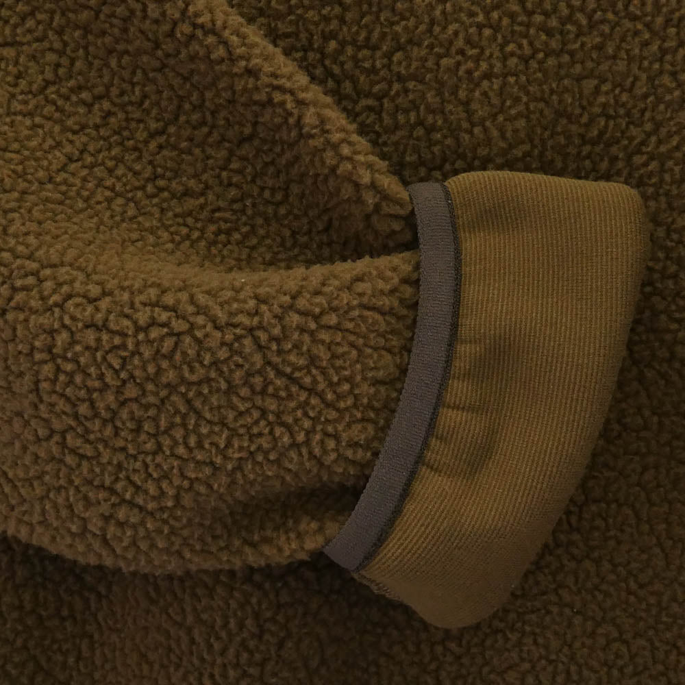 SOPHNET. ソフネット 22AW SOPH-202054 POLARTEC THERMAL PRO BOA FLEECE CREWNECK TOP ボアフリーストップ カットソー ブラウン系 M【中古】