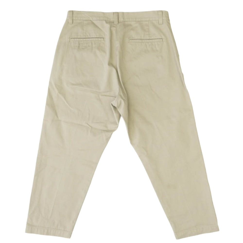 SOPHNET. ソフネット SOPH-212048 WIDE CROPPED PANTS ワイド クロップド パンツ ベージュ系 L【中古】