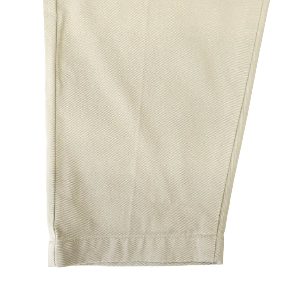SOPHNET. ソフネット SOPH-212048 WIDE CROPPED PANTS ワイド クロップド パンツ ベージュ系 L【中古】