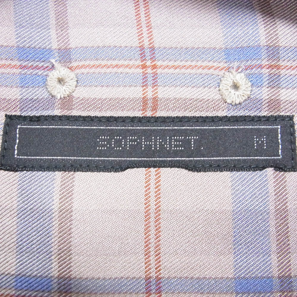 SOPHNET. ソフネット 21AW SOPH-212044 SCORPION BAGGY REGULAR COLLAR SHIRT ブラウン系 M【中古】