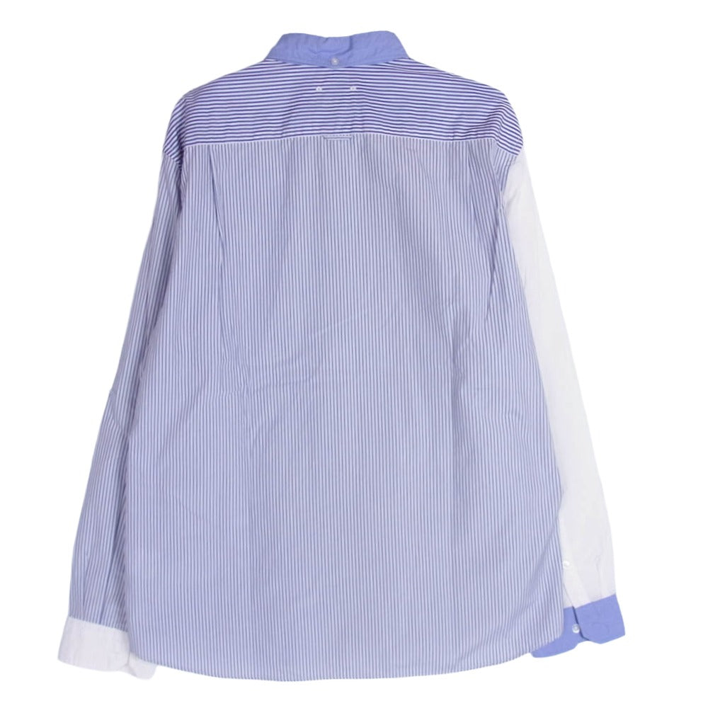 SOPHNET. ソフネット 20AW SOPH-202067 THOMAS MASON トーマスメイソン B.D SHIRT ボタンダウン 長袖 シャツ ブルー系 L【中古】