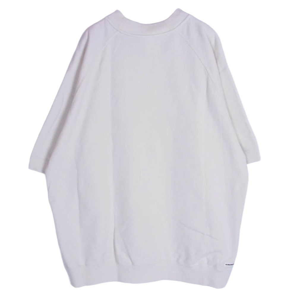 F.C.R.B. エフシーアールビー FCRB-230068 S/S CREWNECK BAGGY SWEAT 半袖 クルーネック バギー スウェット オフホワイト系 M【中古】