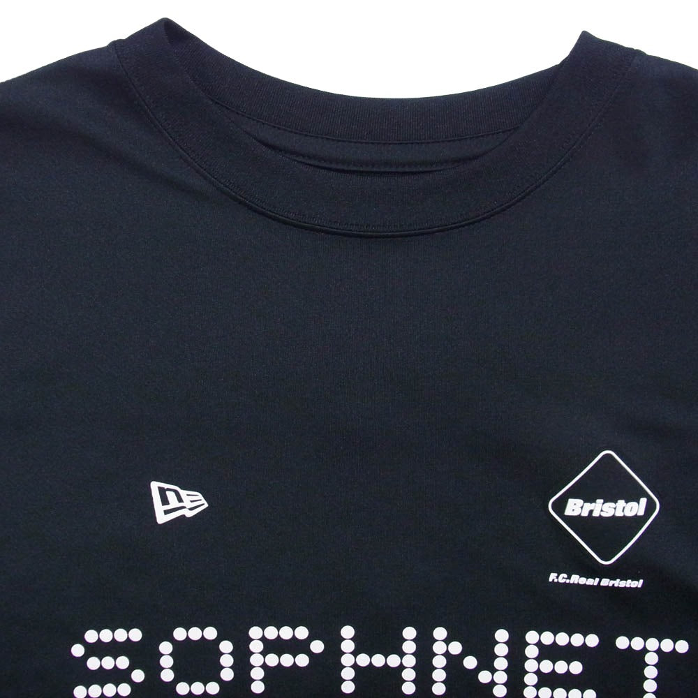 F.C.R.B. エフシーアールビー NEWERA ニューエラ S/S Tech Tee Tシャツ ブラック系 L【中古】