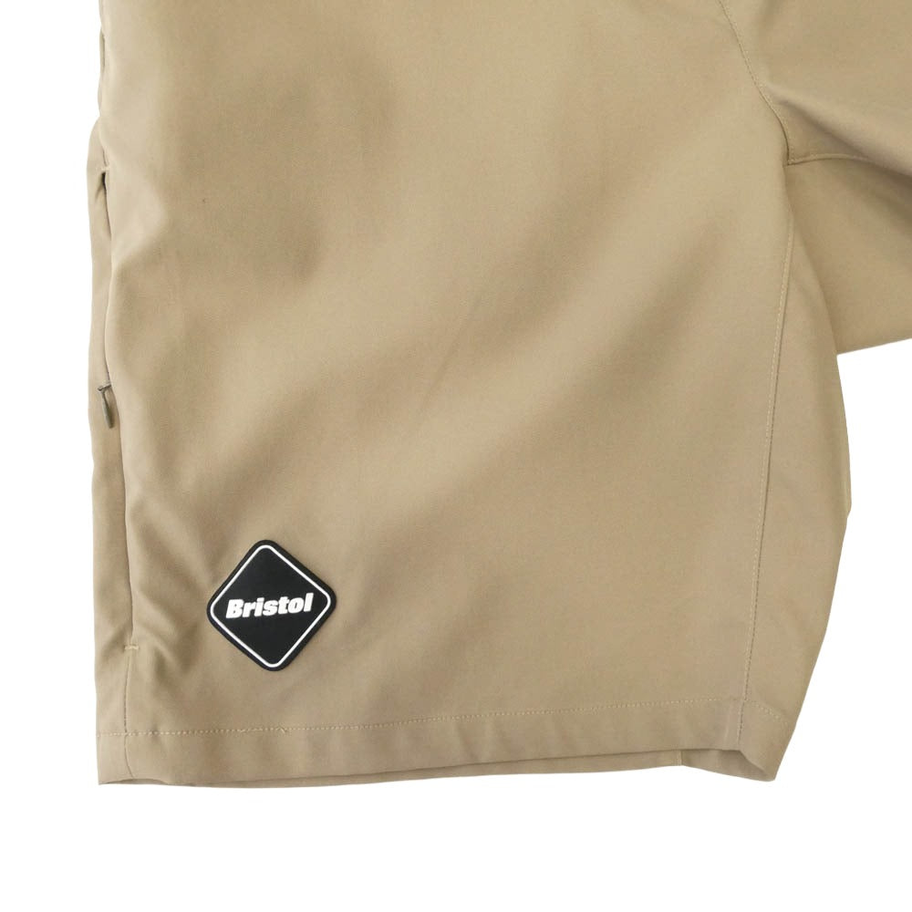 F.C.R.B. エフシーアールビー FCRB-200078 VENTILATION SHORTS ベンチレーション ショーツ ショートパンツ ライトブラウン系 L【中古】