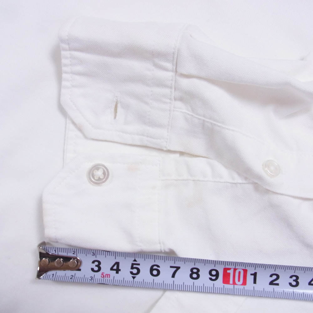 F.C.R.B. エフシーアールビー FCRB-190069 COOLMAX EMBLEM BDSHIRT エムブレム ボタンダウン シャツ オフホワイト系 L【中古】