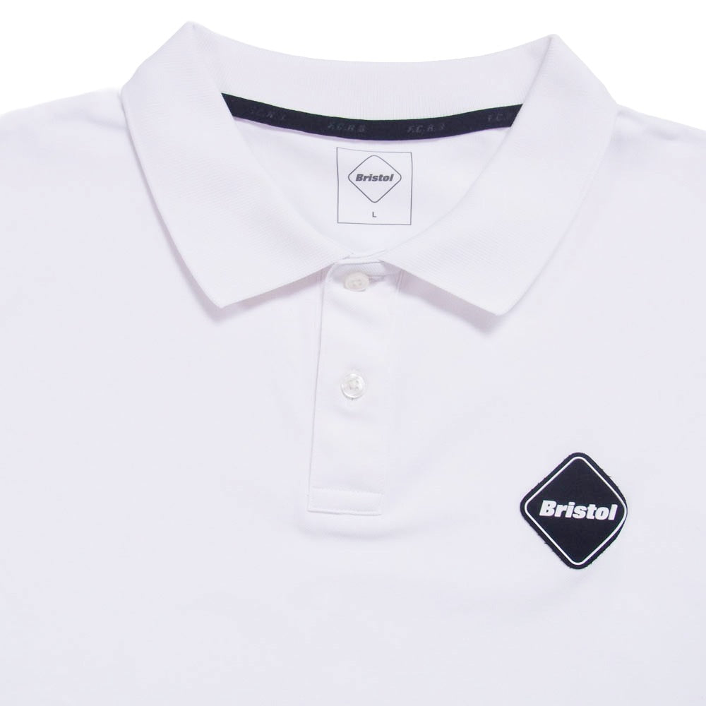 F.C.R.B. エフシーアールビー FCRB-230078 EMBLEM POLO エンブレム ポロシャツ ホワイト系 L【中古】