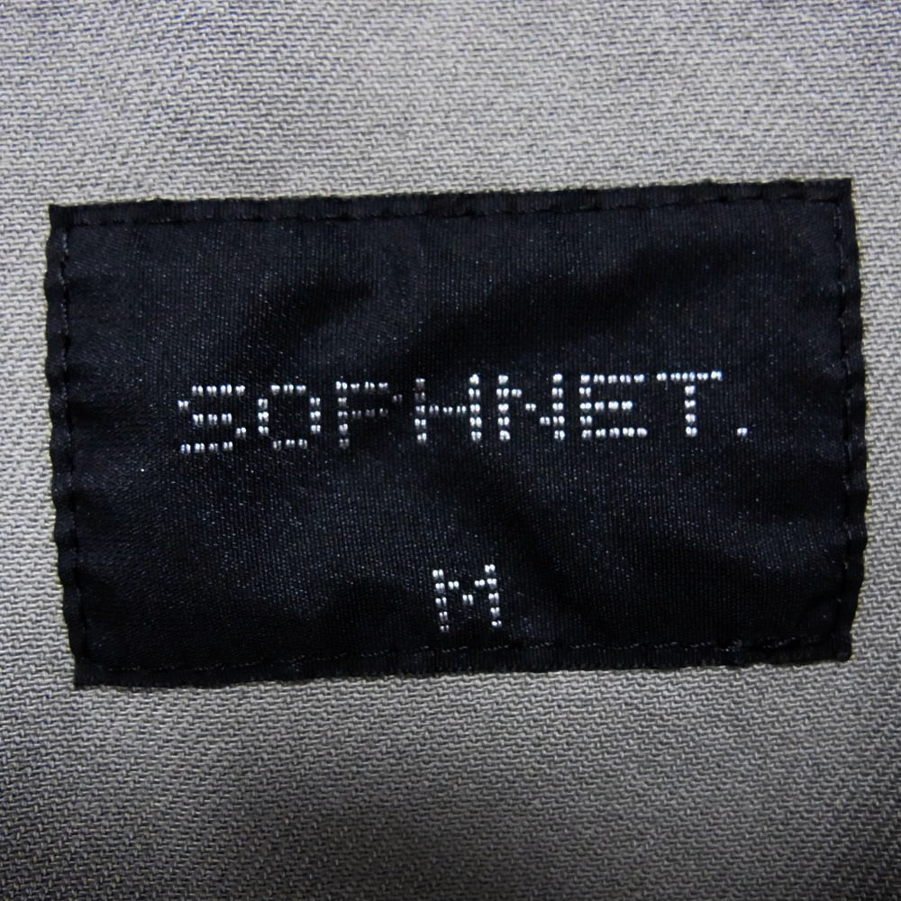 SOPHNET. ソフネット SOPH-210000 RELAX FIT SWING TOP BLOUSON リラックスフィット ブルゾン カーキ系 M【中古】