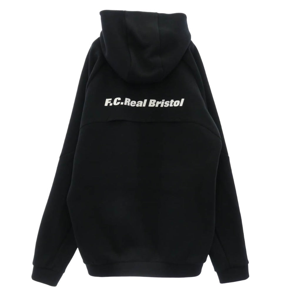 F.C.R.B. エフシーアールビー FCRB-250038 F.C.Real Bristol エフシーレアルブリストル VENTILATION TRAINING HOODIE ボンディング トレーニング フーディー パーカー ブラック系 XL【中古】