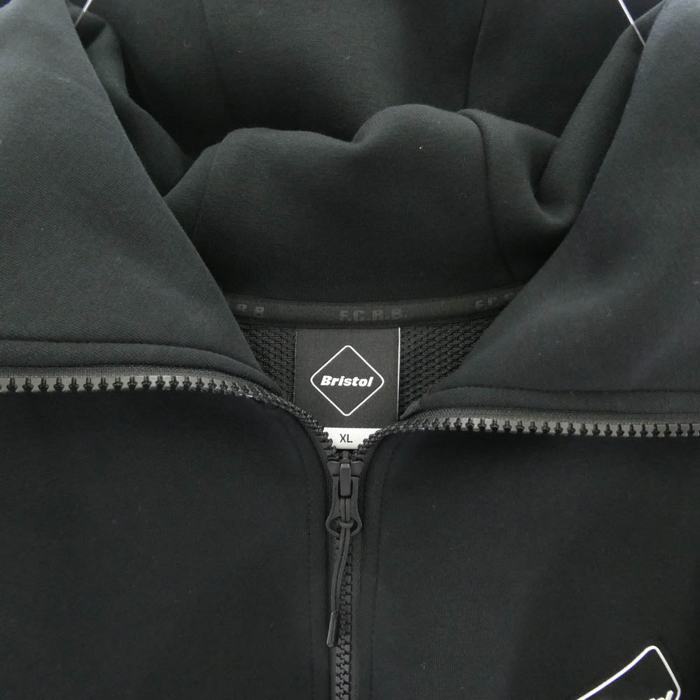 F.C.R.B. エフシーアールビー FCRB-250038 F.C.Real Bristol エフシーレアルブリストル VENTILATION TRAINING HOODIE ボンディング トレーニング フーディー パーカー ブラック系 XL【中古】