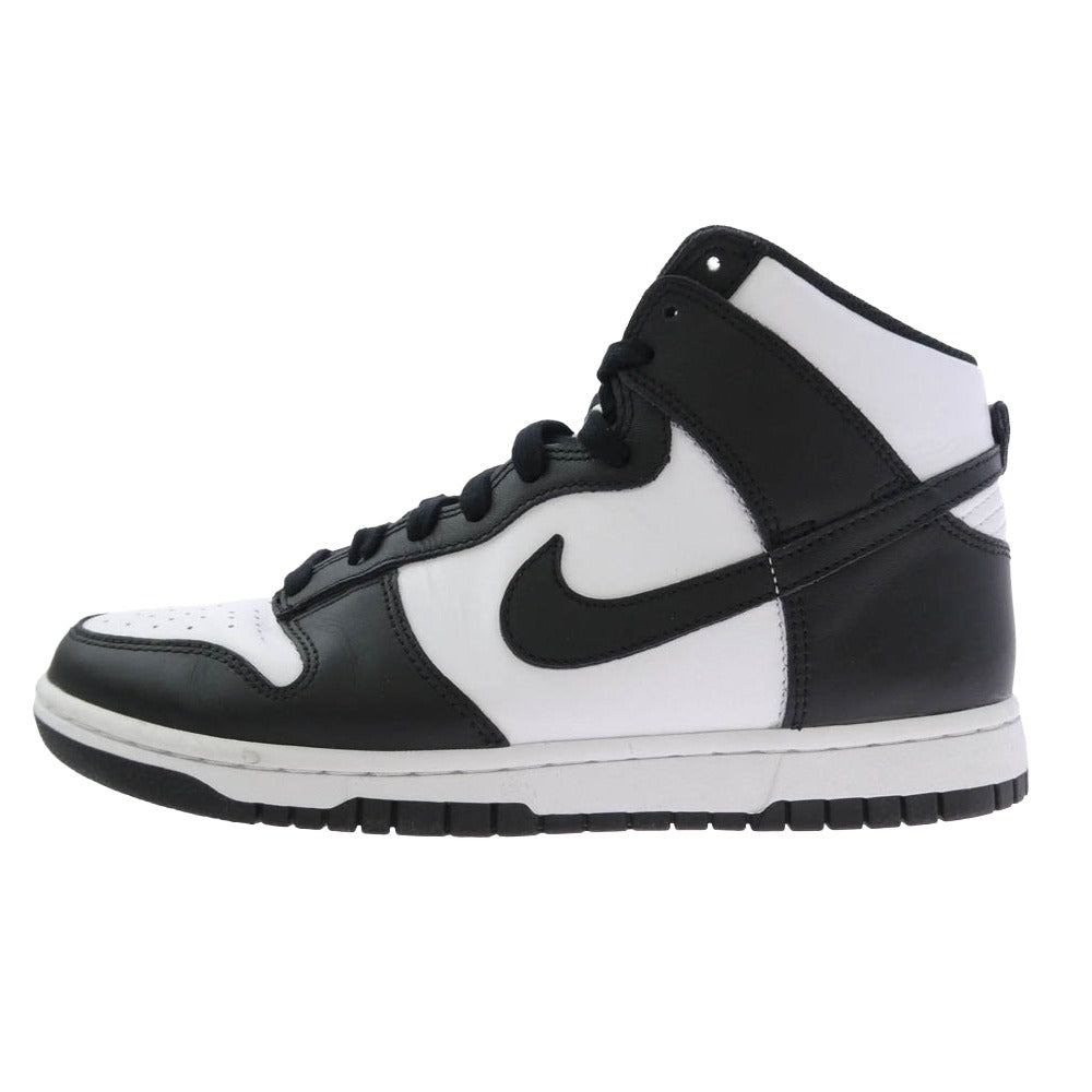 NIKE ナイキ DD1399-103 Dunk High Black and White ダンク ハイ ブラック アンド ホワイト ハイカット スニーカー ブラック系 ホワイト系 26cm【中古】