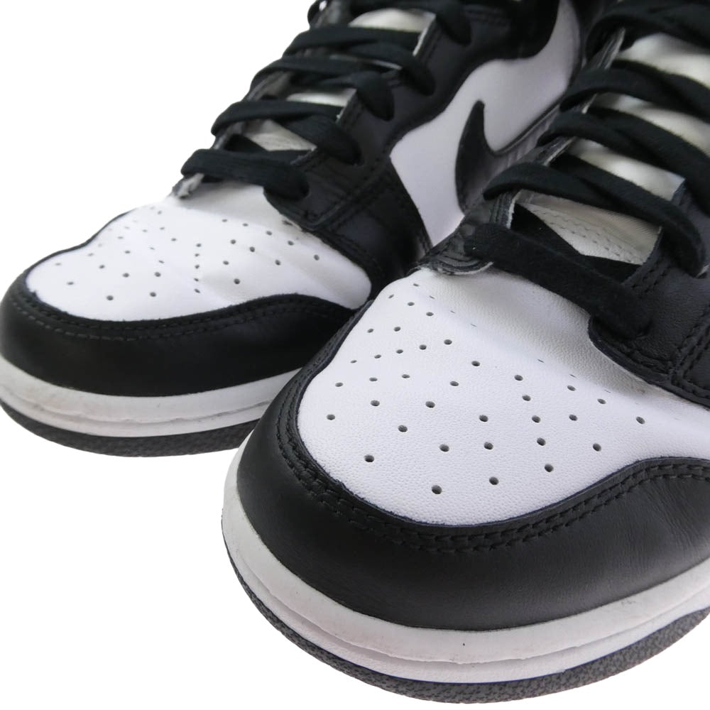 NIKE ナイキ DD1399-103 Dunk High Black and White ダンク ハイ ブラック アンド ホワイト ハイカット スニーカー ブラック系 ホワイト系 26cm【中古】