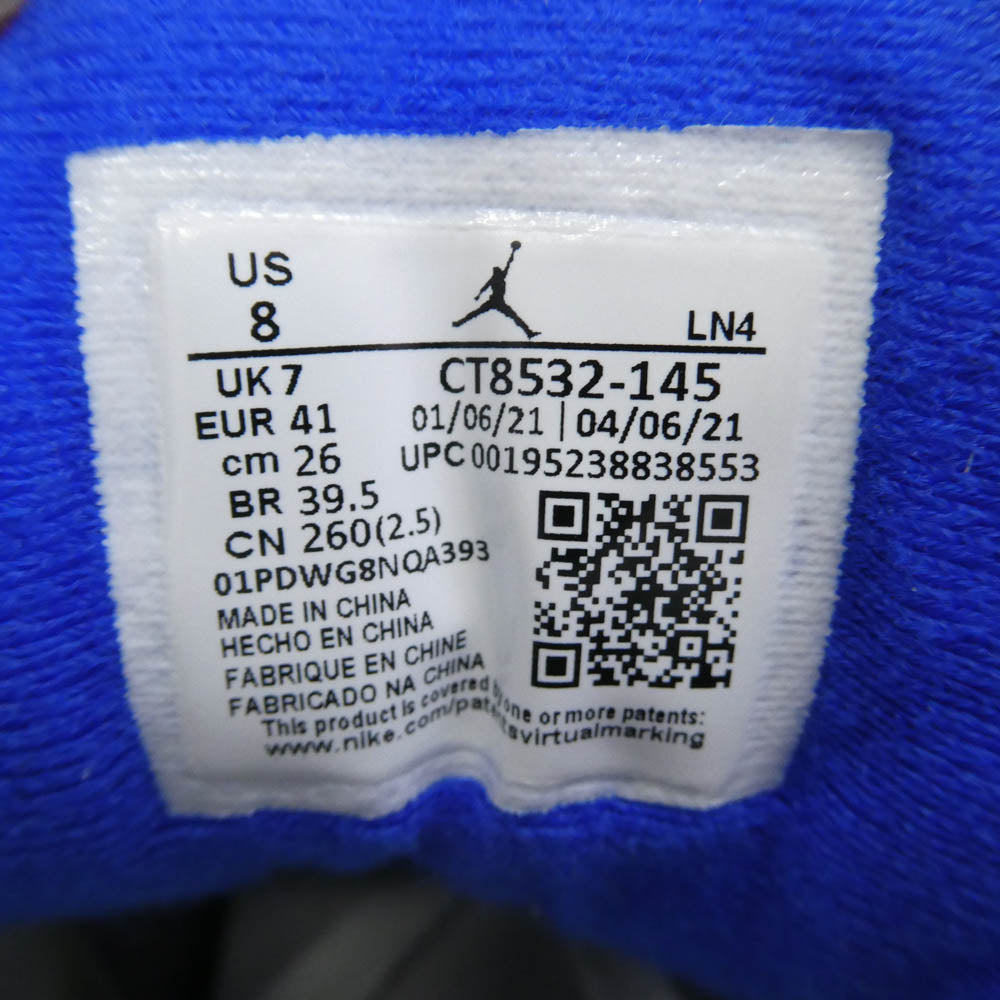 NIKE ナイキ CT8532-145 Air Jordan 3 Racer Blue エアジョーダン3 レーサー ブルー ローカット スニーカー オフホワイト系 26cm【中古】