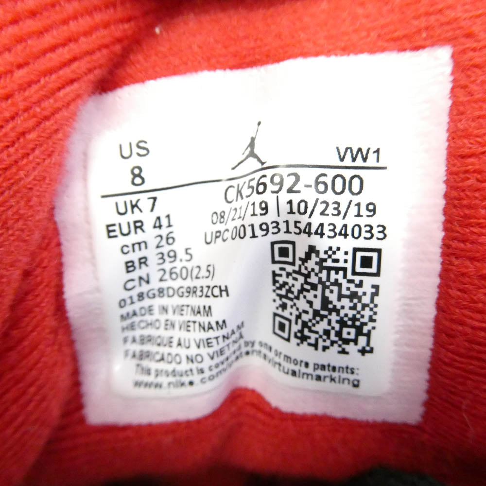 NIKE ナイキ CK5692-600 Air Jordan 3 Retro SE Unite Fire Red エアジョーダン3 レトロ SE ユナイトファイヤーレッド ローカット スニーカー レッド系 26cm【中古】