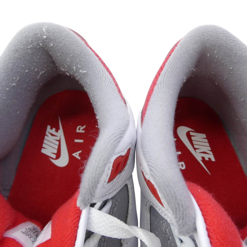 NIKE ナイキ DN3707-160 Air Jordan 3 Retro OG Fire Red 2022 エアジョーダン3 レトロ OG ファイヤーレッド ローカット スニーカー ホワイト系 26cm【中古】