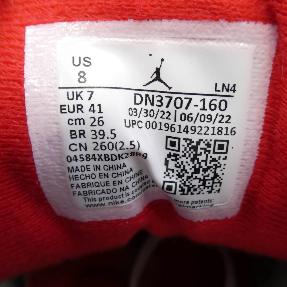 NIKE ナイキ DN3707-160 Air Jordan 3 Retro OG Fire Red 2022 エアジョーダン3 レトロ OG ファイヤーレッド ローカット スニーカー ホワイト系 26cm【中古】