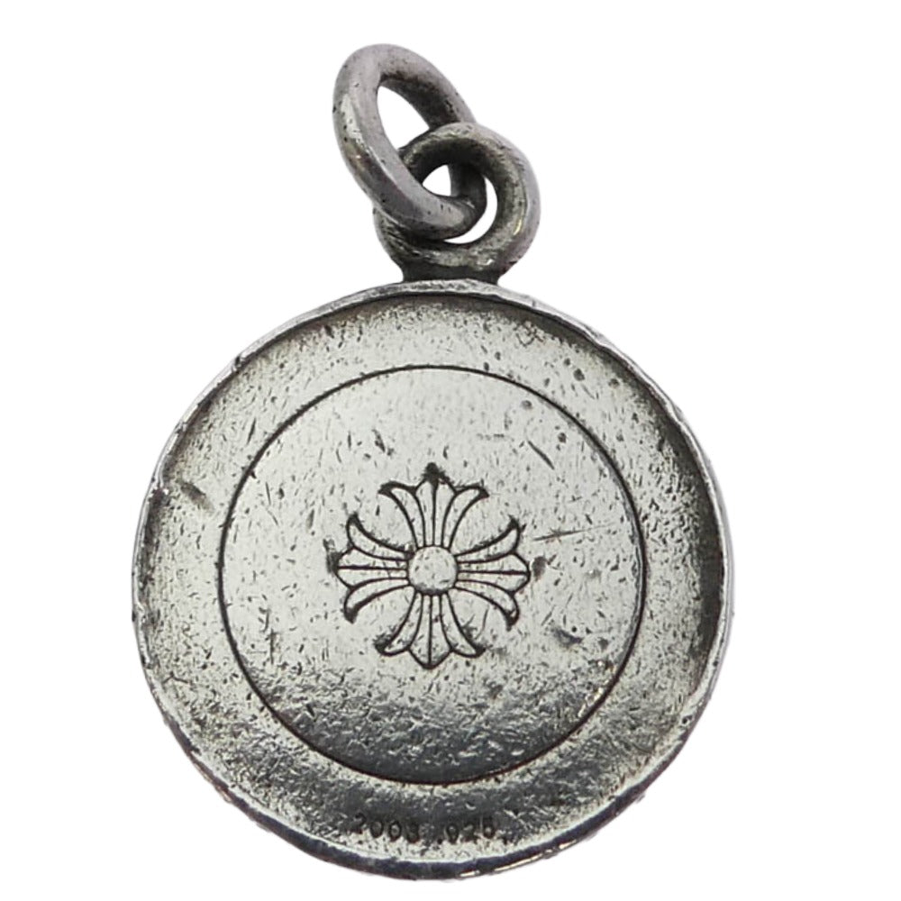 CHROME HEARTS クロムハーツ（原本無） CHRM ANGL MDL V2 エンジェルメダル チャーム ペンダントトップ シルバー系【中古】