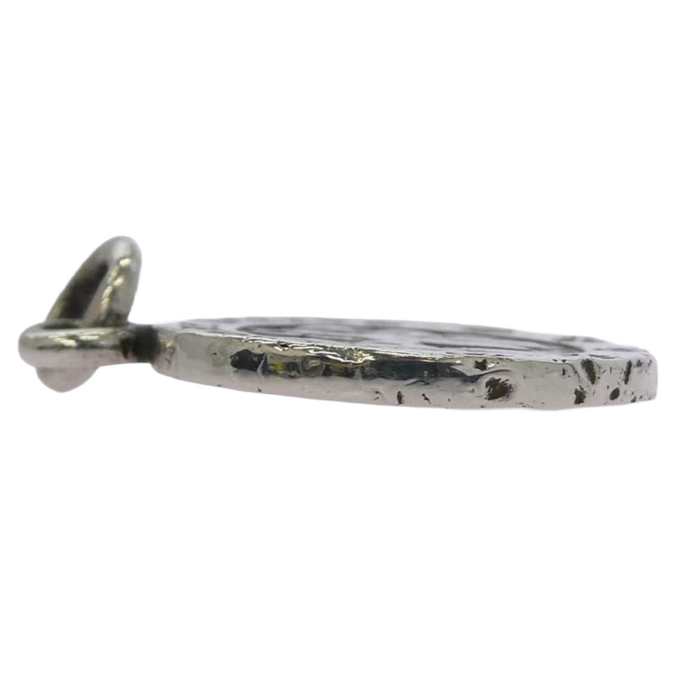 CHROME HEARTS クロムハーツ（原本無） CHRM ANGL MDL V2 エンジェルメダル チャーム ペンダントトップ シルバー系【中古】