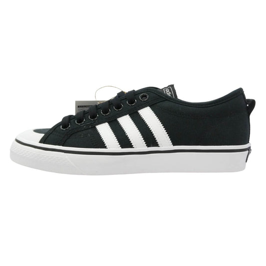 adidas アディダス NIZZA ニッツァ ローカット スニーカー ブラック系 26cm【新古品】【未使用】【中古】