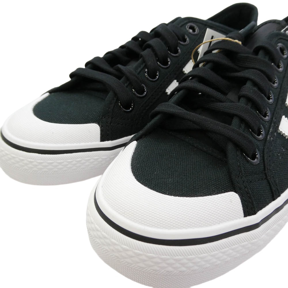 adidas アディダス NIZZA ニッツァ ローカット スニーカー ブラック系
