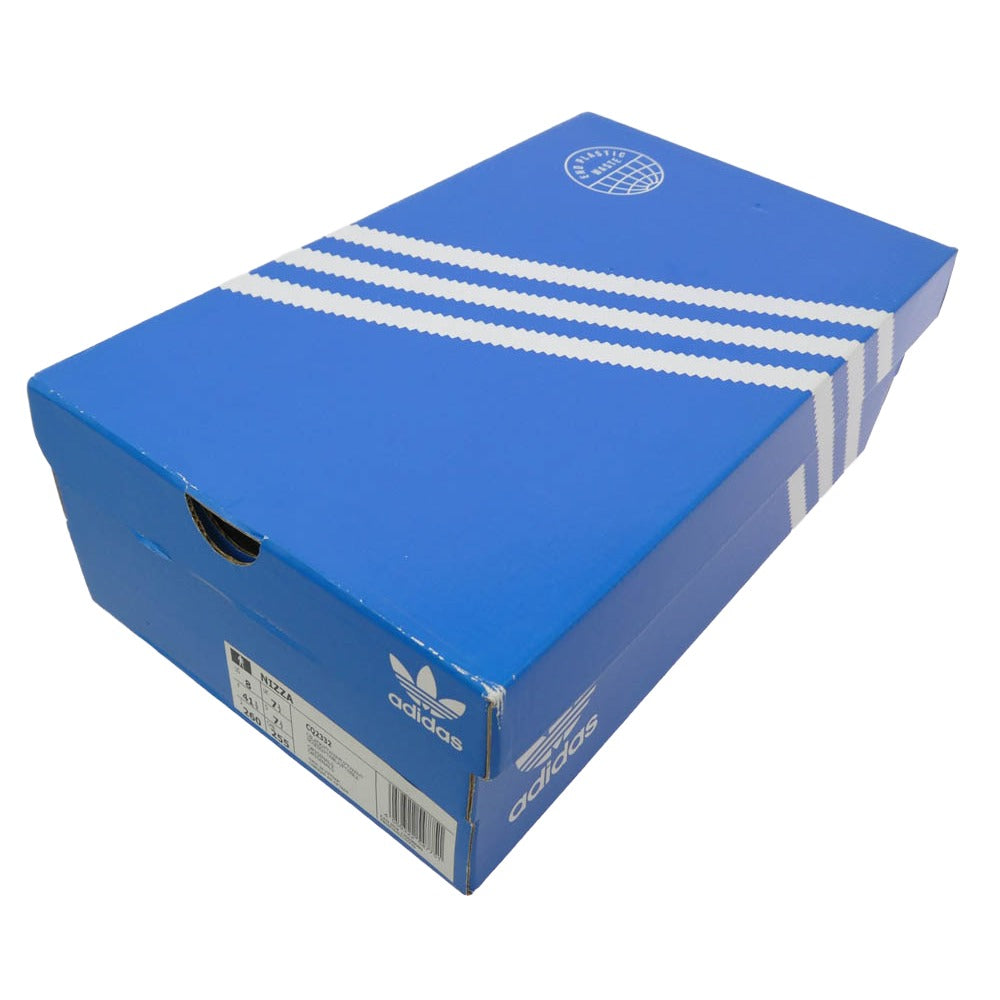 adidas アディダス NIZZA ニッツァ ローカット スニーカー ブラック系 26cm【新古品】【未使用】【中古】