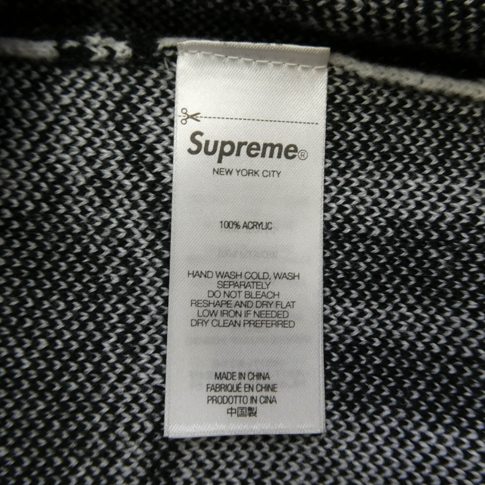 Supreme シュプリーム 25SS MONEY SWEATER マネーセーター 総柄 クルーネック ニット セーター ホワイト系 ブラック系 L【新古品】【未使用】【中古】