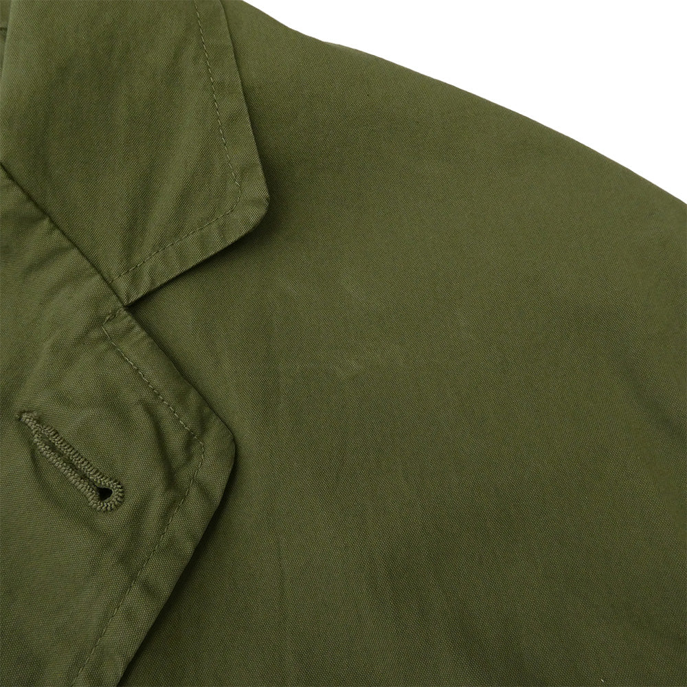 JUNYA WATANABE COMME des GARCONS MAN ジュンヤワタナベコムデギャルソンマン 25AW WP-C901 ×Needles ニードルス 綿ナイロンオックス Wネーム COAT ミリタリー コート カーキ系 L【新古品】【未使用】【中古】