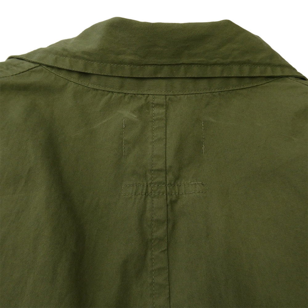 JUNYA WATANABE COMME des GARCONS MAN ジュンヤワタナベコムデギャルソンマン 25AW WP-C901 ×Needles ニードルス 綿ナイロンオックス Wネーム COAT ミリタリー コート カーキ系 L【新古品】【未使用】【中古】