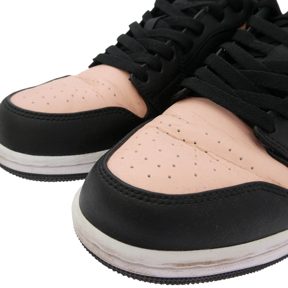 NIKE ナイキ 553558-034 Air Jordan 1 Low Crimson Tint エアジョーダン1 ロー クリムゾンティント スニーカー ブラック系 ピンク系 27cm【中古】