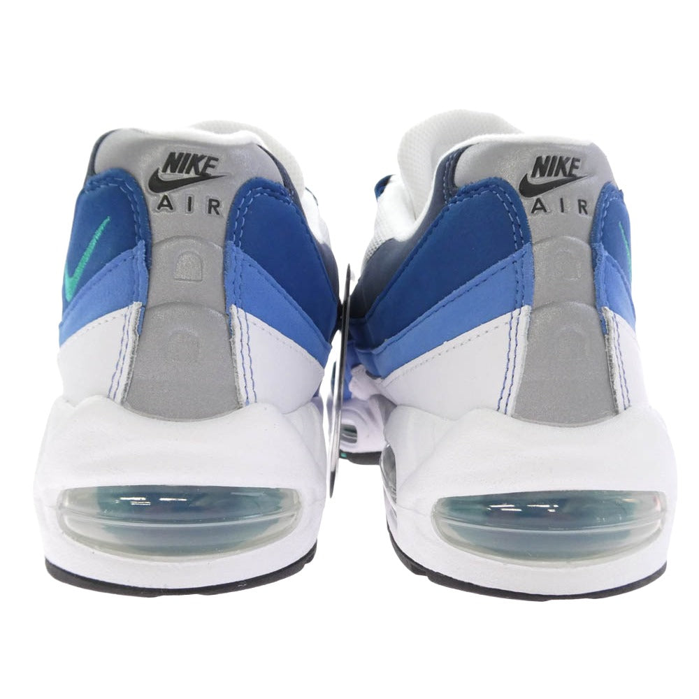 NIKE ナイキ Air Max 95 Big Bubble エアマックス 95 ビッグバブル スニーカー ホワイト系 ブルー系 28cm【新古品】【未使用】【中古】