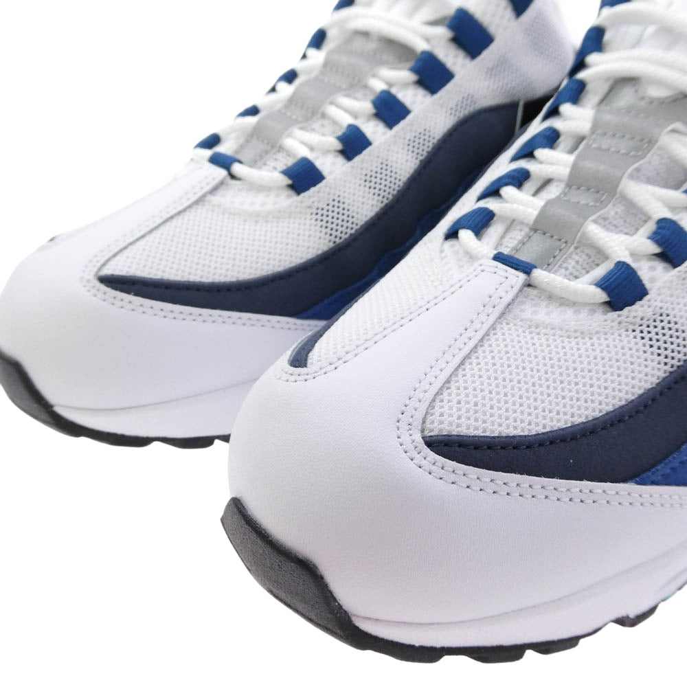 NIKE ナイキ Air Max 95 Big Bubble エアマックス 95 ビッグバブル スニーカー ホワイト系 ブルー系 28cm【新古品】【未使用】【中古】