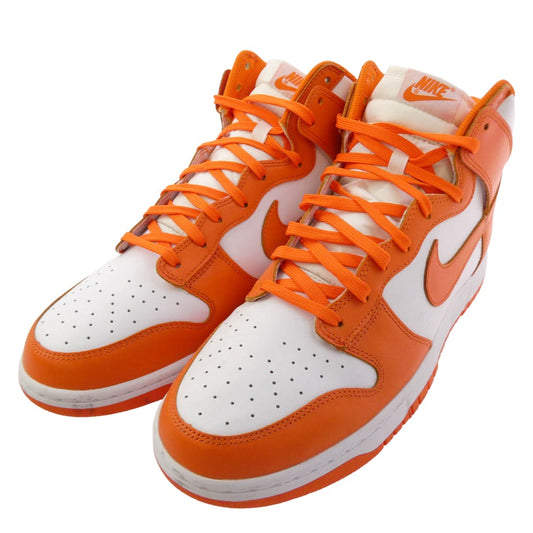 NIKE ナイキ DD1399-101 Dunk High Orange Blaze ダンク ハイ オレンジブレイズ スニーカー オレンジ系 ホワイト系 31cm【中古】