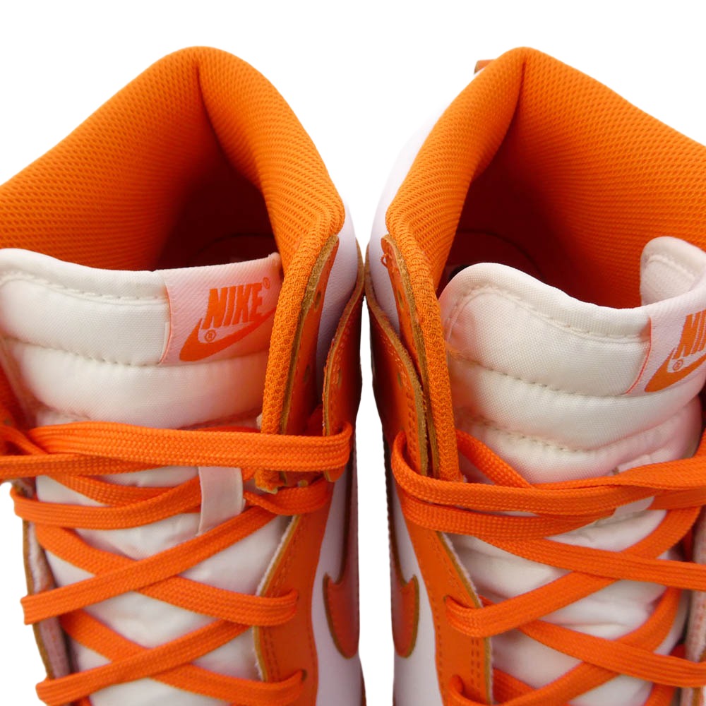 NIKE ナイキ DD1399-101 Dunk High Orange Blaze ダンク ハイ オレンジブレイズ スニーカー オレンジ系 ホワイト系 31cm【中古】