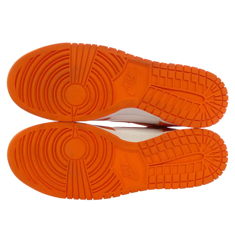 NIKE ナイキ DD1399-101 Dunk High Orange Blaze ダンク ハイ オレンジブレイズ スニーカー オレンジ系 ホワイト系 31cm【中古】