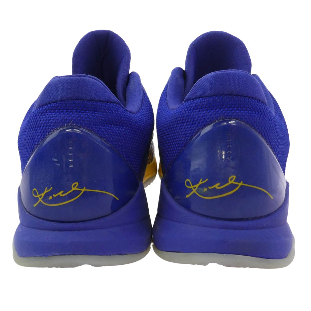 NIKE ナイキ CD4991-400 Kobe 5 Protro 5 Rings コービー5 プロトロ スニーカー パープル系 イエロー系 32cm【中古】