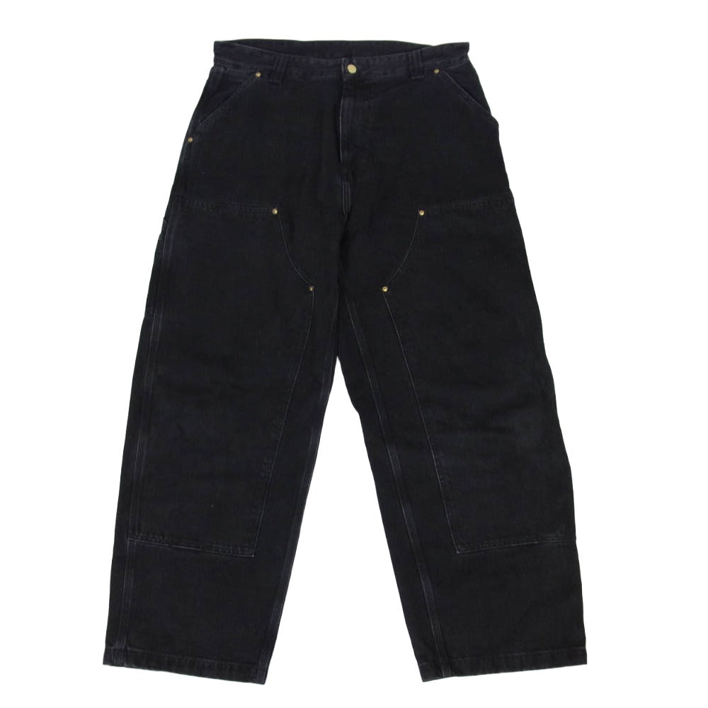 Carhartt カーハート NASH DOUBLE KNEE PANT ナッシュ ダブルニー パンツ ブラック系 M【中古】