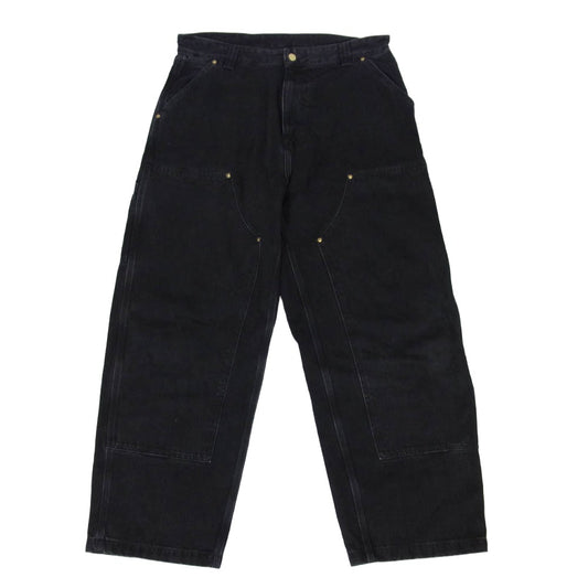 Carhartt カーハート NASH DOUBLE KNEE PANT ナッシュ ダブルニー パンツ ブラック系 M【中古】