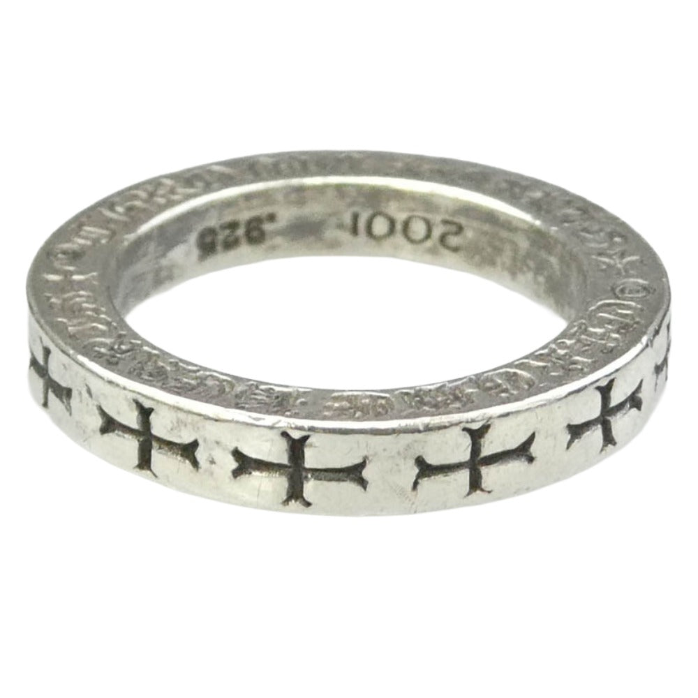 CHROME HEARTS クロムハーツ（原本無） 3mm SPACER FUCKYOU 3mmスペーサー ファックユー リング シルバー系 10号【中古】