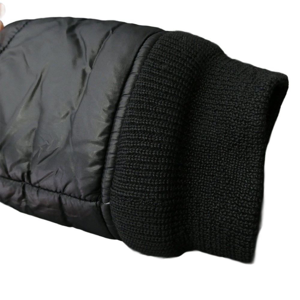 HYSTERIC GLAMOUR ヒステリックグラマー 0213AB01 PRIMALOFT ワッペン付き プリマロフト 中綿 ジャケット ブラック系 S【中古】