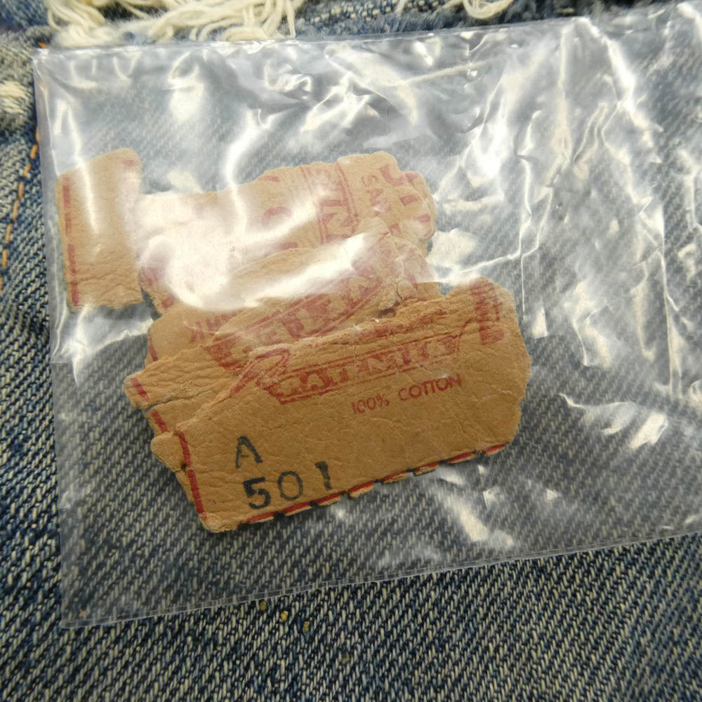 Levi's リーバイス 60s 501 BIG E Aタイプ ボタン裏刻印4 デニム パンツ インディゴブルー系【中古】