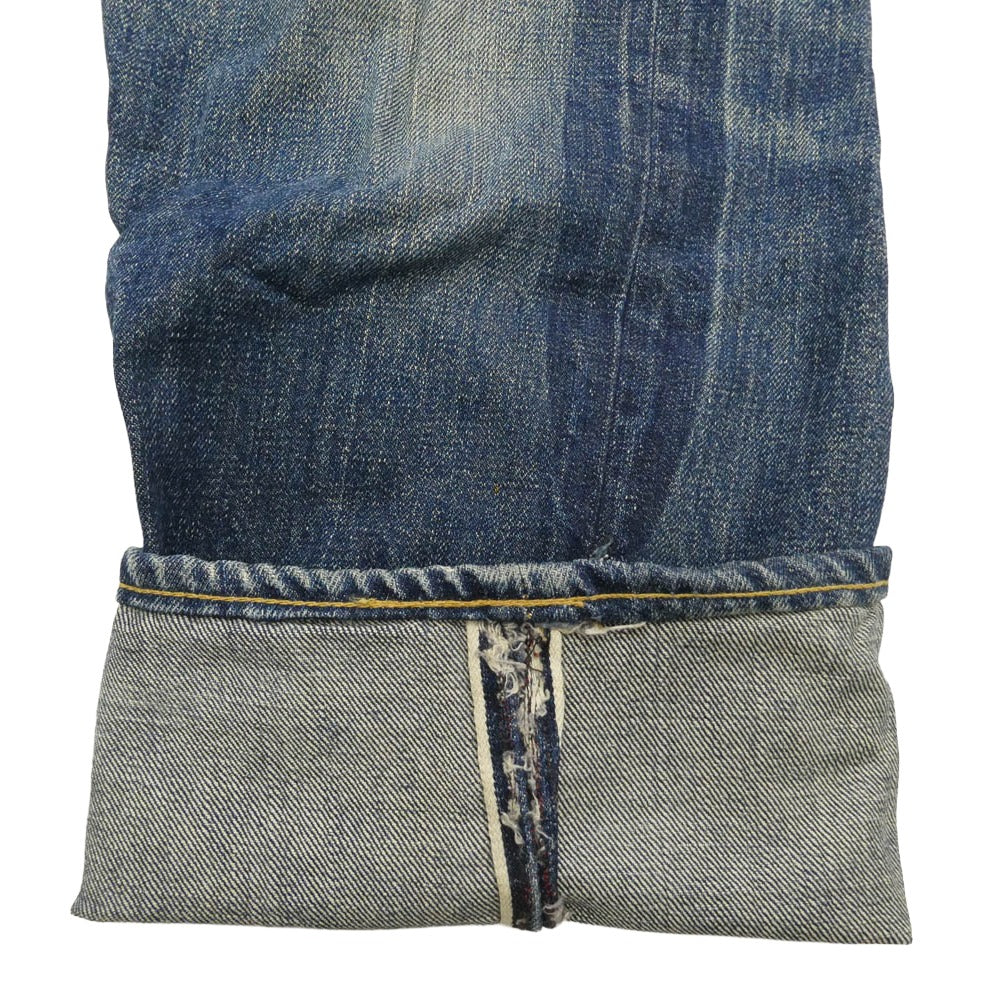 Levi's リーバイス 60s 501 BIG E Aタイプ ボタン裏刻印4 デニム パンツ インディゴブルー系【中古】