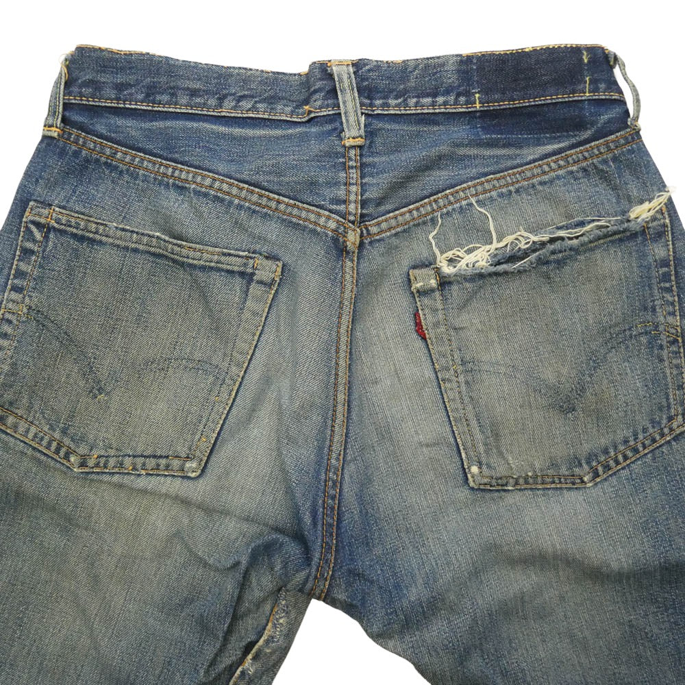 Levi's リーバイス 60s 501 BIG E Aタイプ ボタン裏刻印4 デニム パンツ インディゴブルー系【中古】