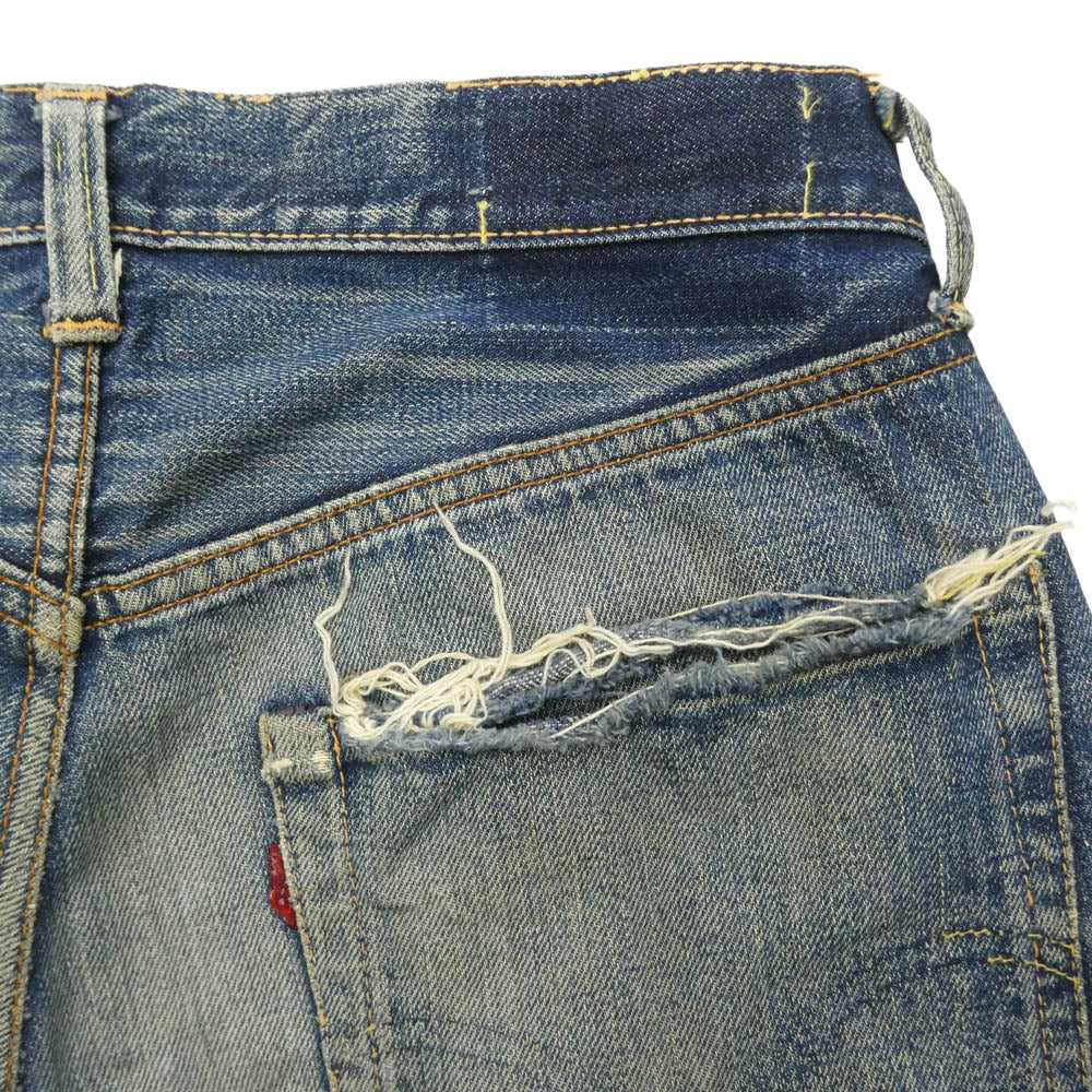 Levi's リーバイス 60s 501 BIG E Aタイプ ボタン裏刻印4 デニム パンツ インディゴブルー系【中古】