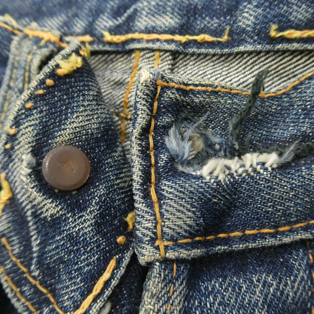 Levi's リーバイス 60s 501 BIG E Aタイプ ボタン裏刻印4 デニム パンツ インディゴブルー系【中古】