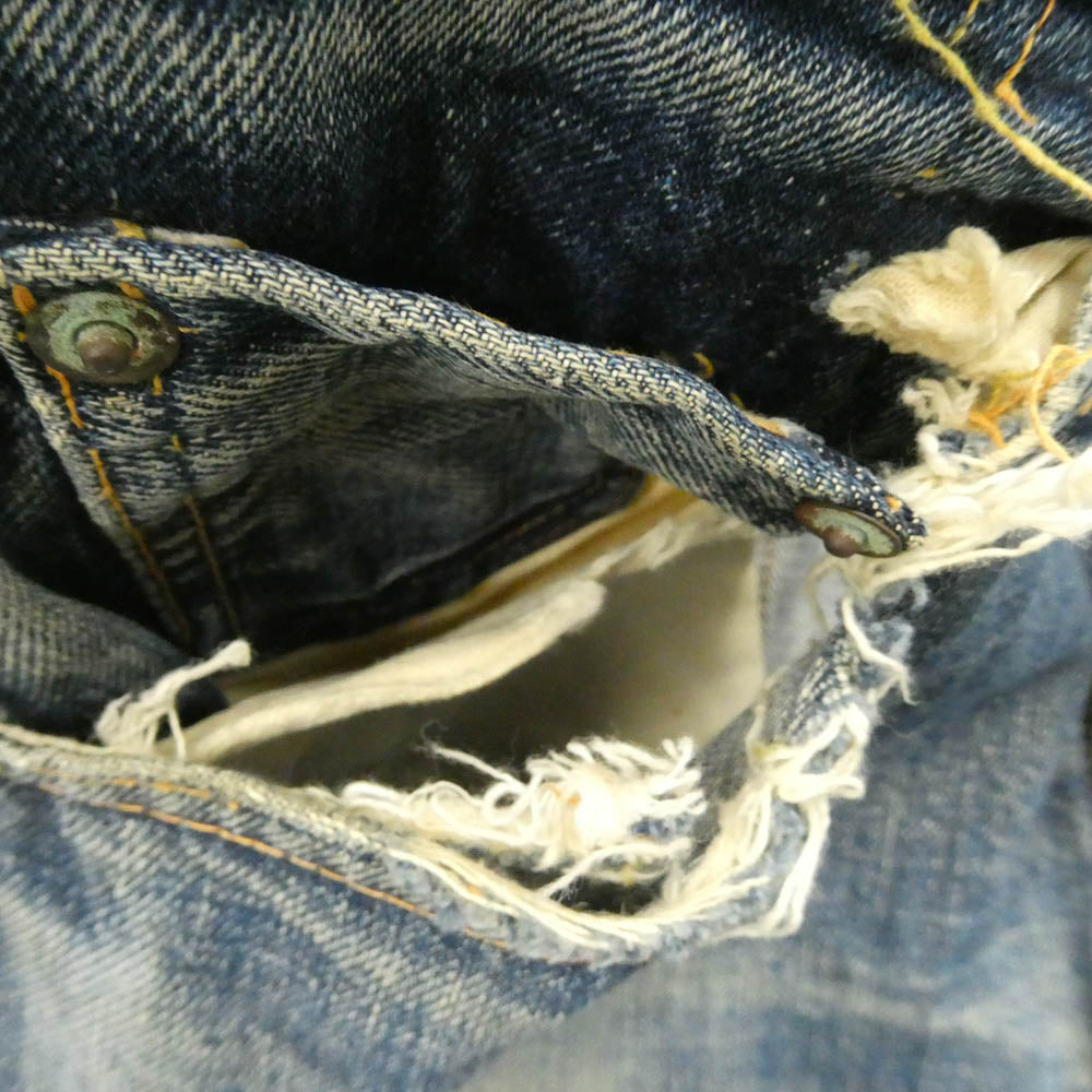 Levi's リーバイス 60s 501 BIG E Aタイプ ボタン裏刻印4 デニム パンツ インディゴブルー系【中古】