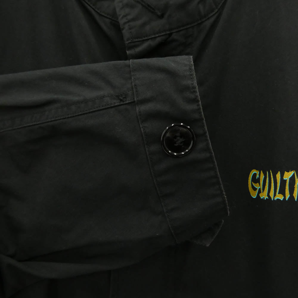 WACKO MARIA ワコマリア MODS COAT フィッシュテール モッズコート ブラック系 M【中古】